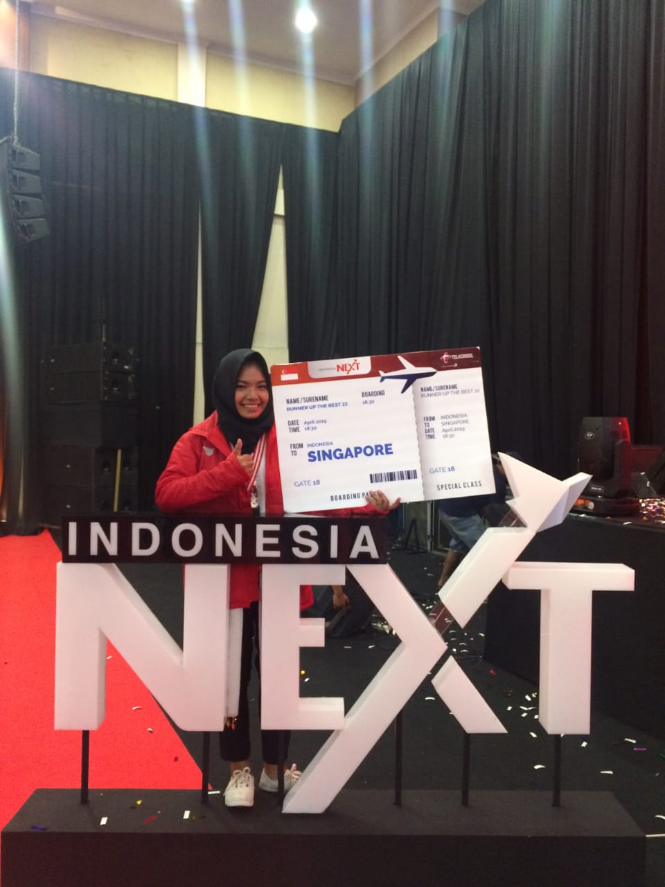 Lolos di Ajang Indonesia Next, Ayya Terbang ke Singapura