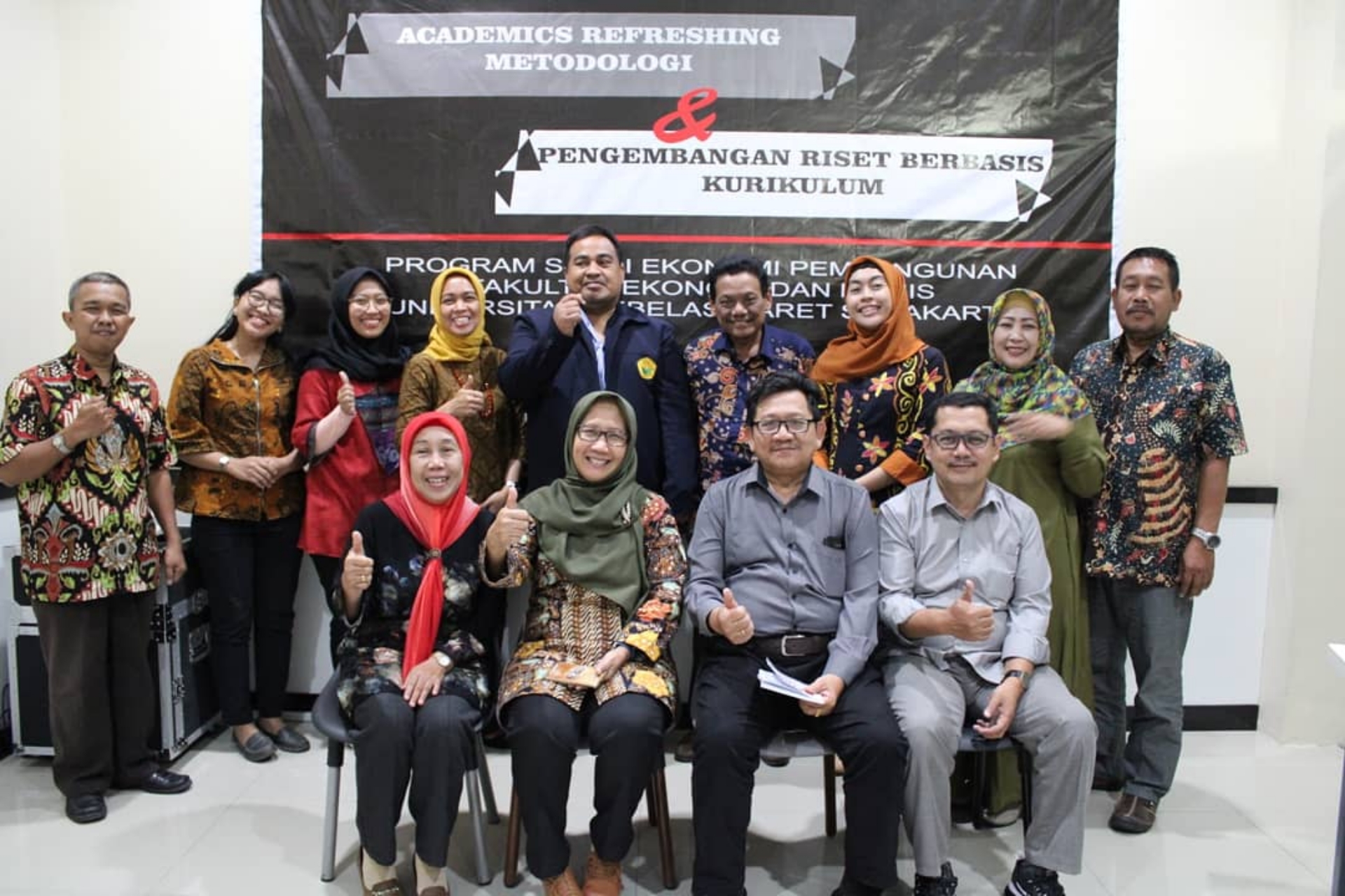FEB UNS Diskusi dengan FEB UNEJ