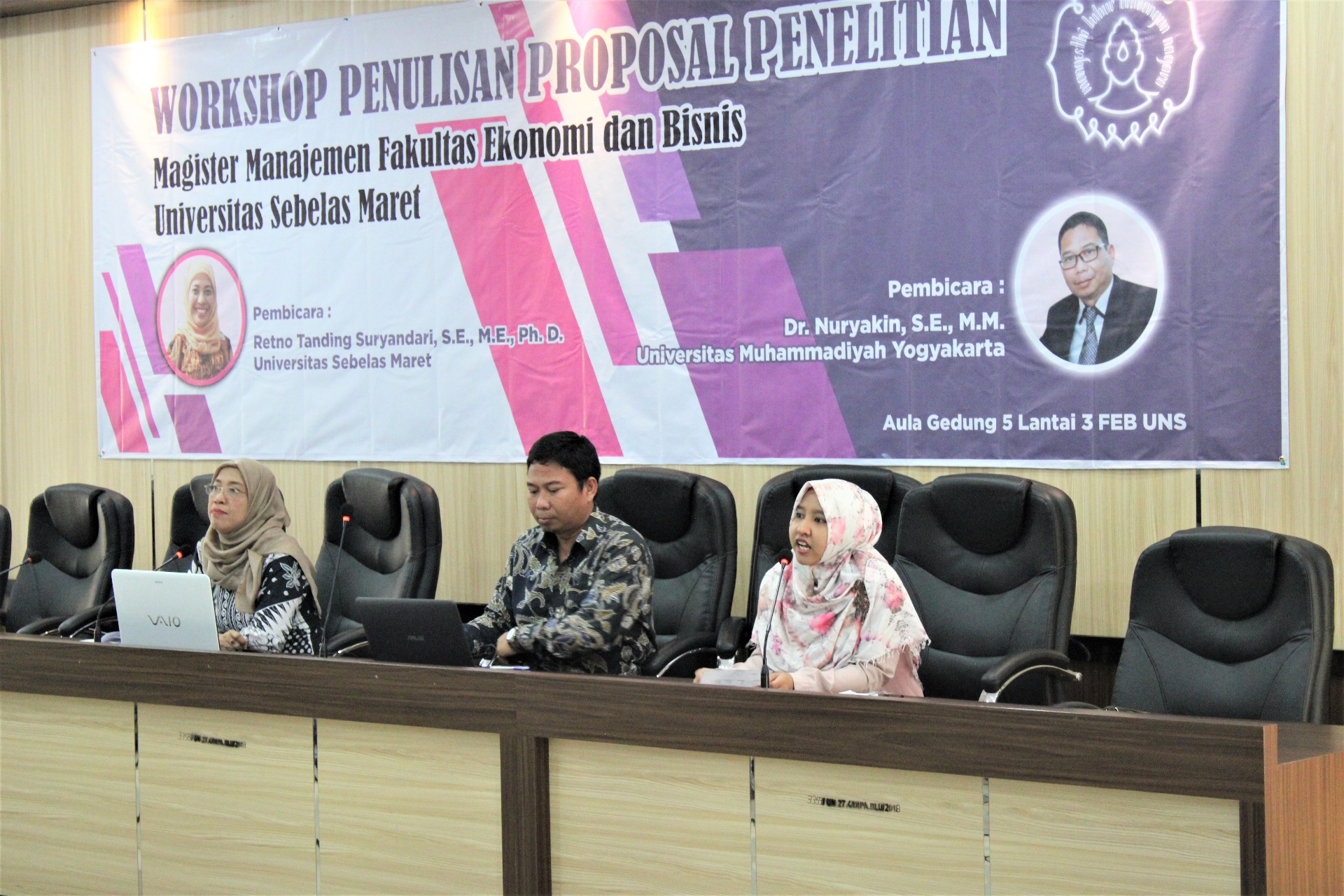 Mahasiswa Prodi MM dan Maksi Ikuti Workshop Penulisan Proposal Penelitian