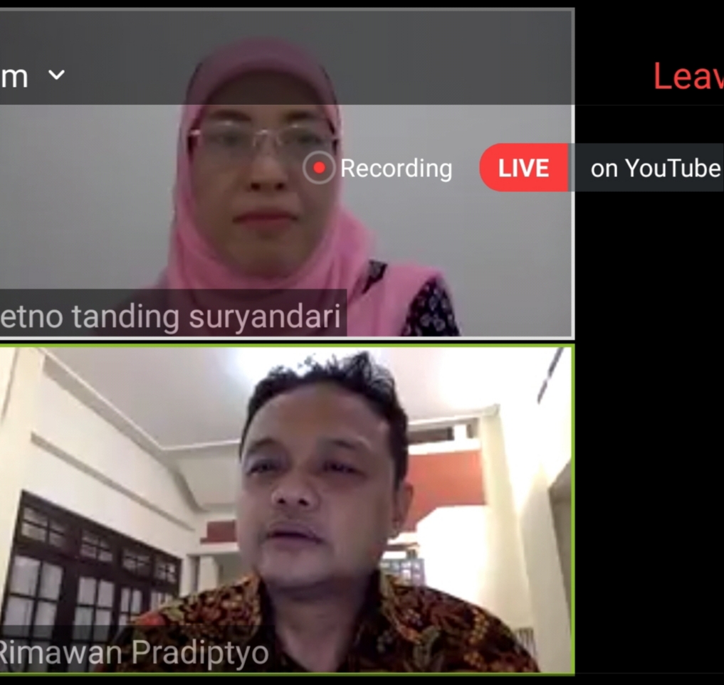 Webinar Prodi MM dan MESP Bahas Ekonomika Eksperimen