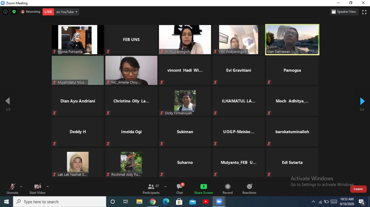 Applied Microeconomics Research Group Bahas Pandemi Covid-19, Ekonomi Rumah Tangga dan Malnutrisi pada Anak  