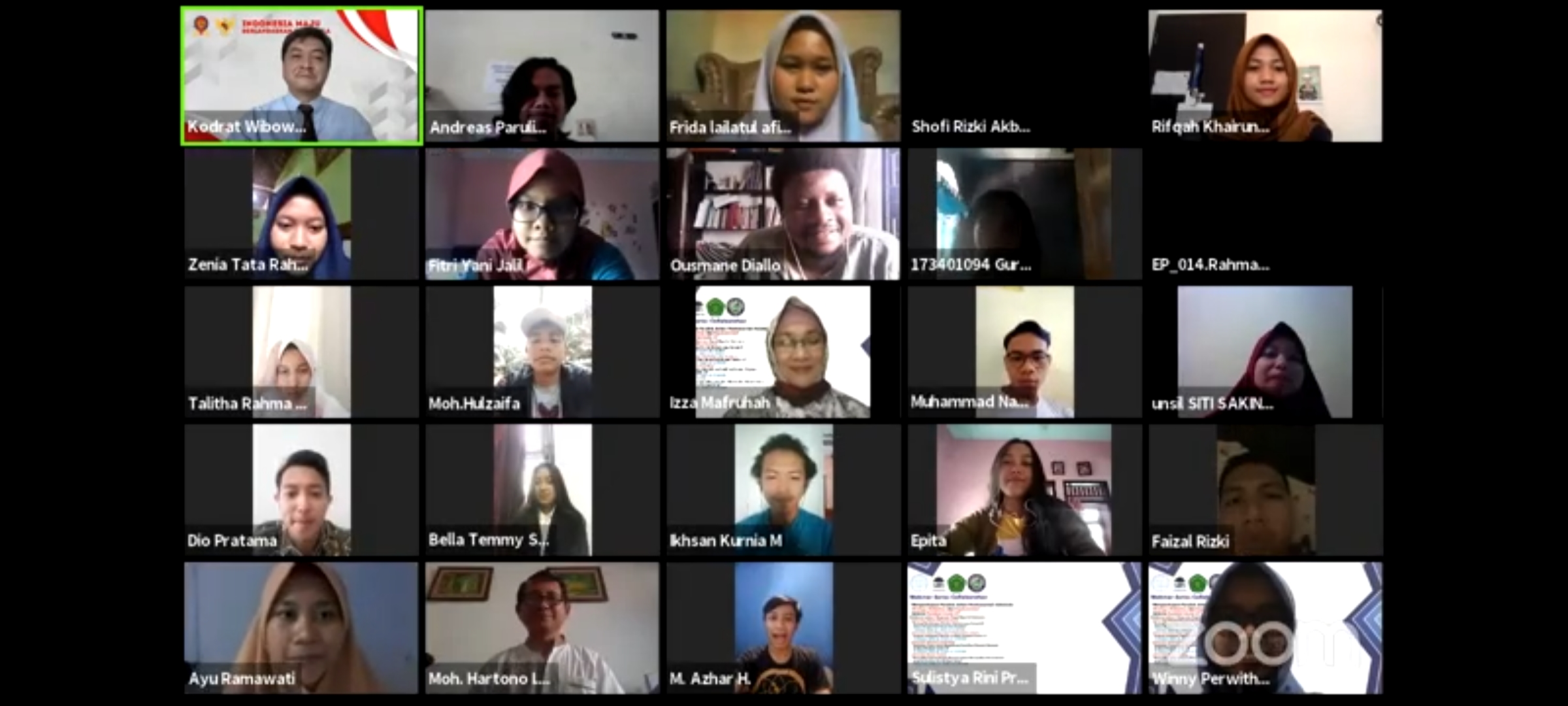 Webinar Seri Pertama Kolaborasi Empat Perguruan Tinggi Diikuti Lebih Dari 500 Peserta