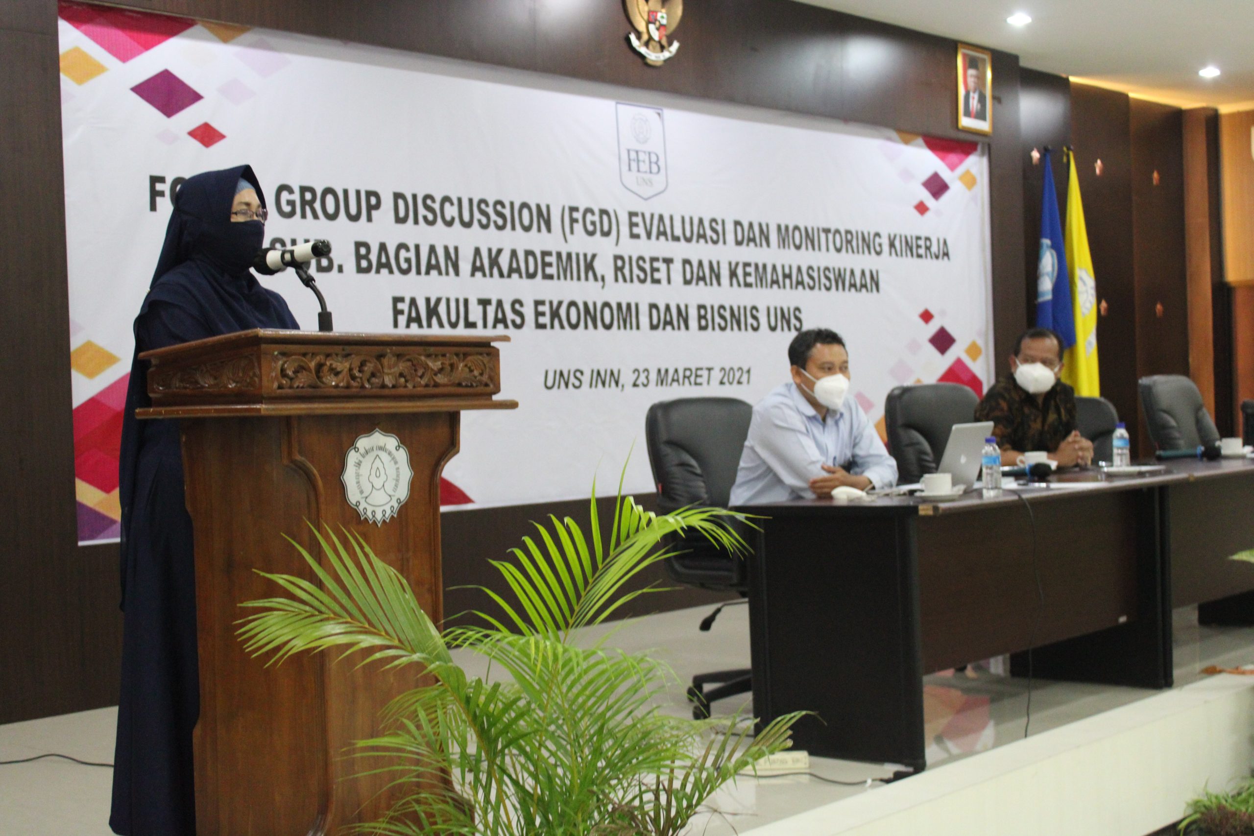 Bidang AKRIMA Adakan Evaluasi dan Monitoring Kerja Staf