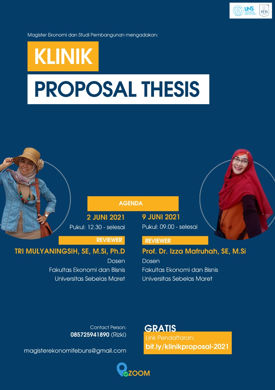 Prodi MESP Bimbing 11 Proposal Tesis yang Memperoleh Pendanaan Dikti