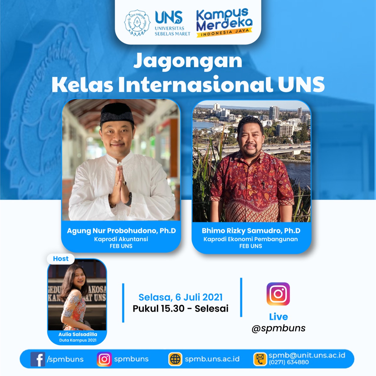 Kelas Internasional UNS Cukup Banyak Peminatnya