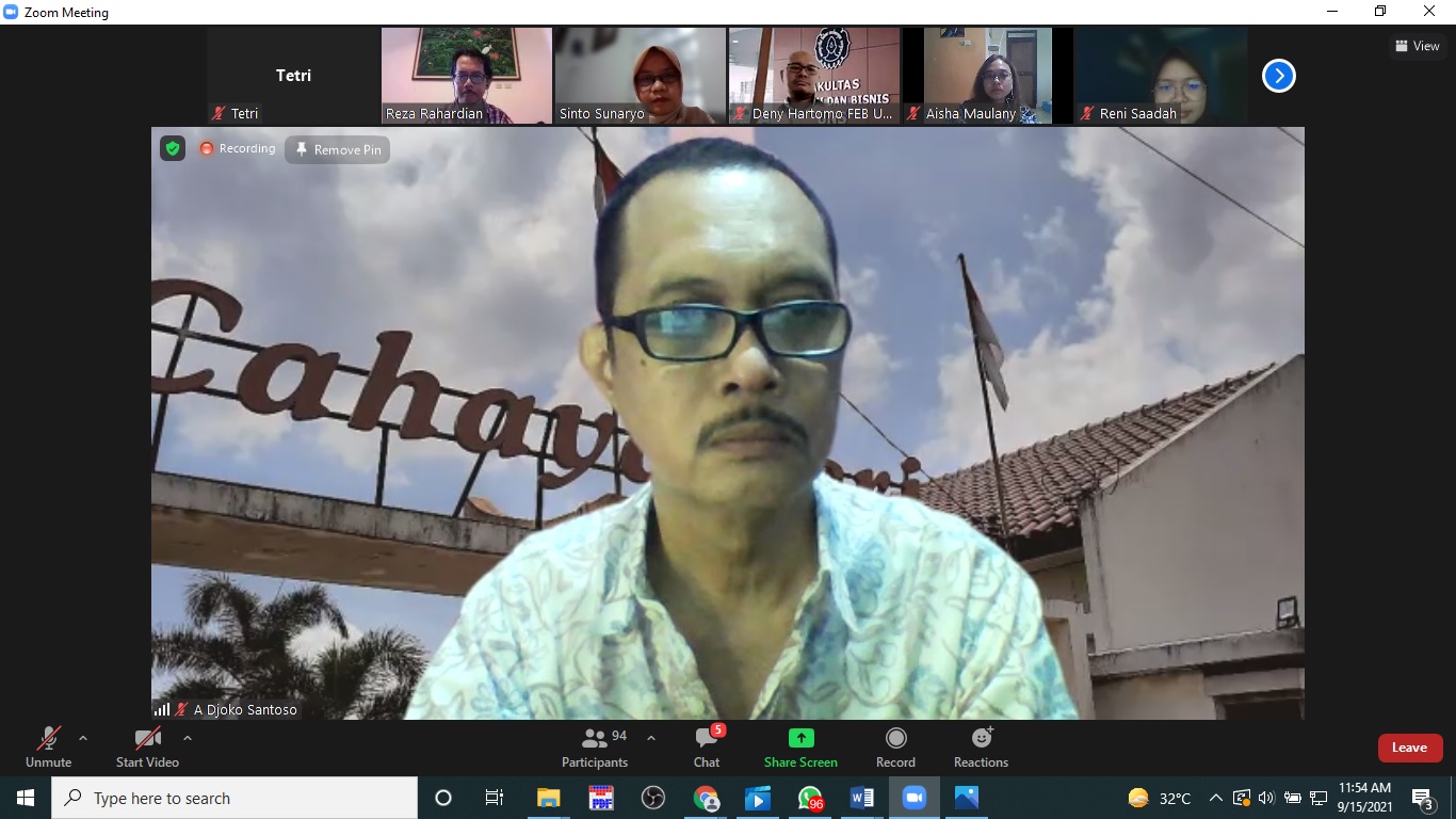 Guest Lecture Praktik Simulasi Manajerial Angkat Topik Prospek Bisnis Properti dan Pengembangan Wisata Tematik