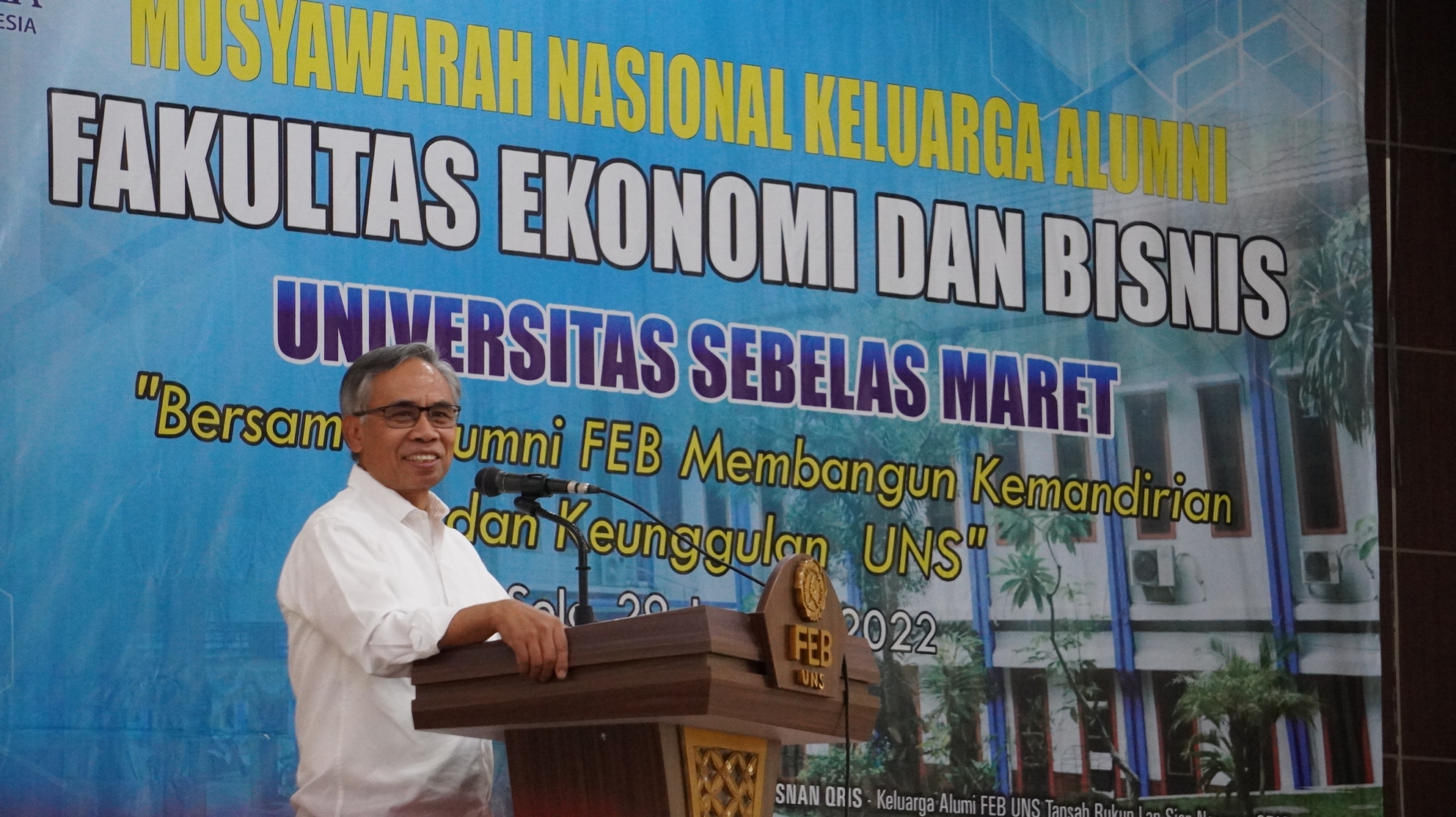 KAFEB UNS Adakan MUNAS Sekaligus Launching QRIS