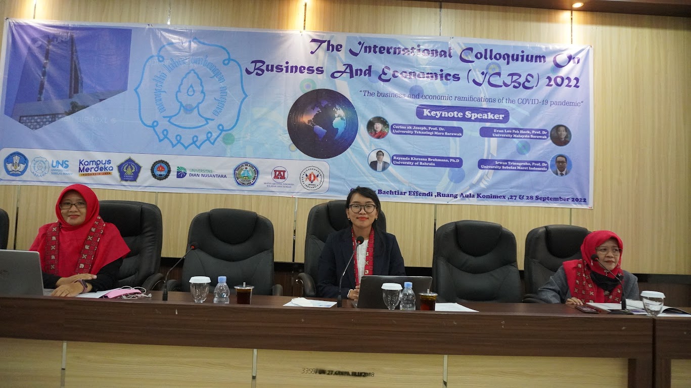 PDIE FEB UNS Gelar The 4th International Colloquium of Business and Economics in 2022