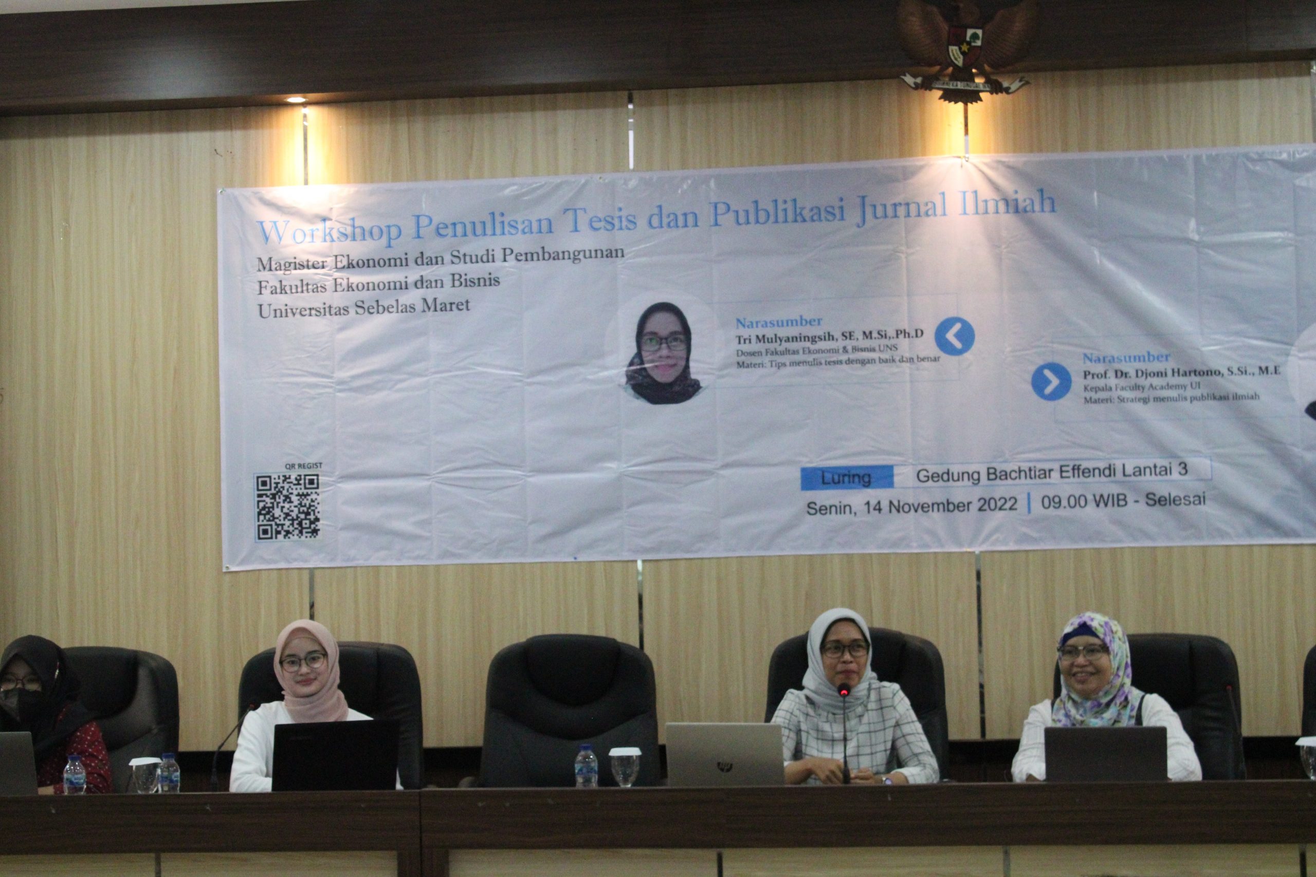 Bahas Penulisan Tesis dan Publikasi Jurnal Ilmiah, Prodi MESP Hadirkan 2 Narasumber