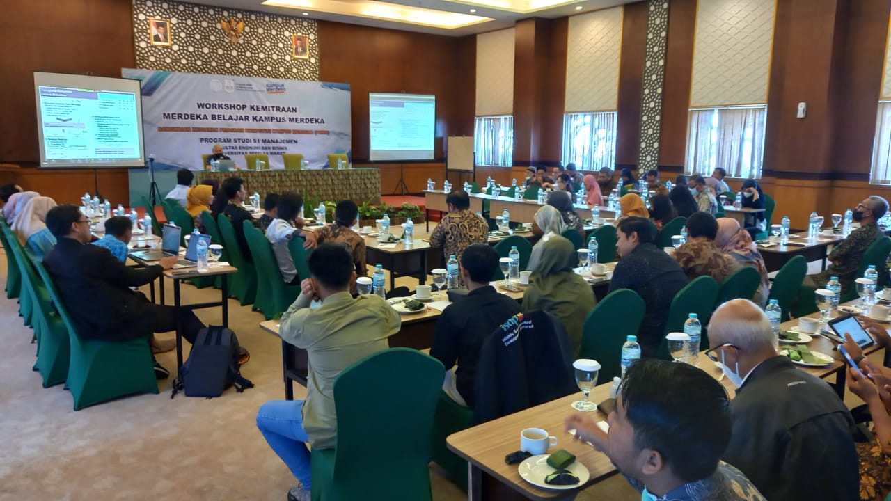 Prodi S1 Manajemen Gelar Workshop Kemitraan MBKM