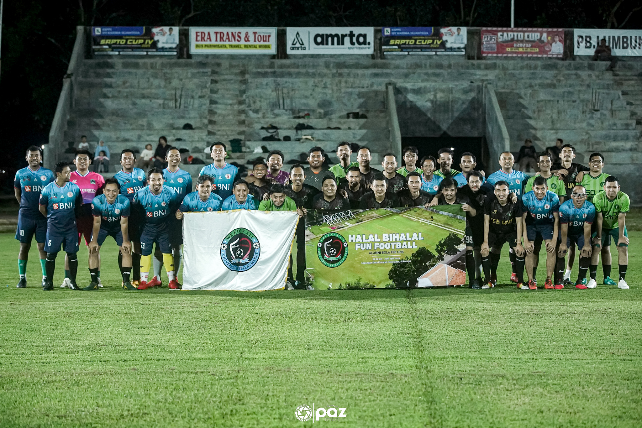 Seru! Halal bi Halal Fun Football Alumni FEB UNS antar Lintas Angkatan