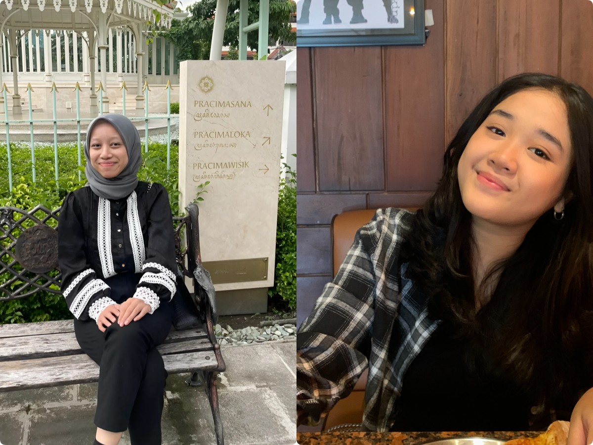 Chelsea and Raida, Undergraduate Students in Development Economics Passed IISMA 2024 Selection