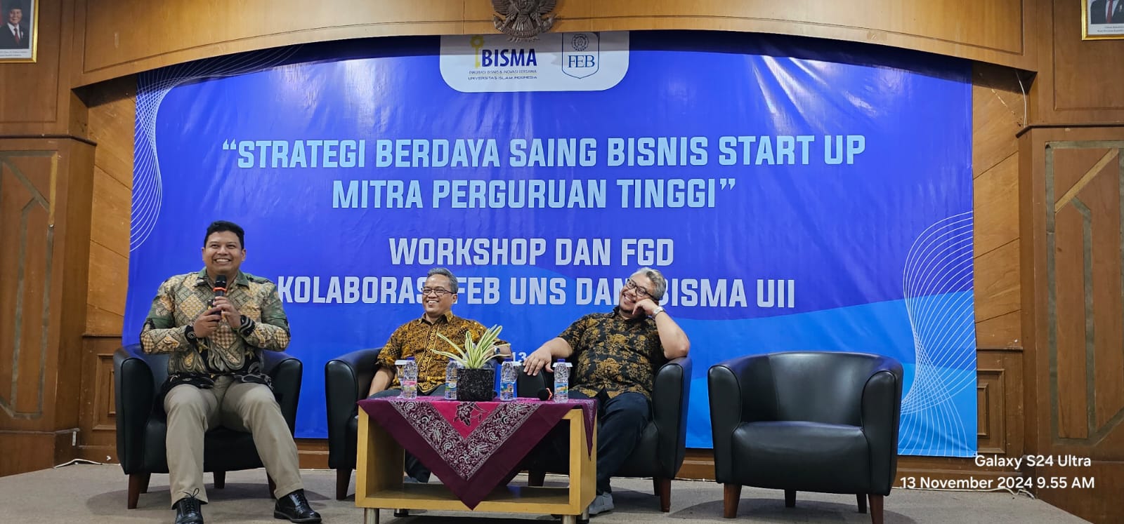 Akselerasi Bisnis Startup Binaan Perguruan Tinggi, Kolaborasi RG Pemasaran Keperilakuan FEB UNS dan IBISMA UII