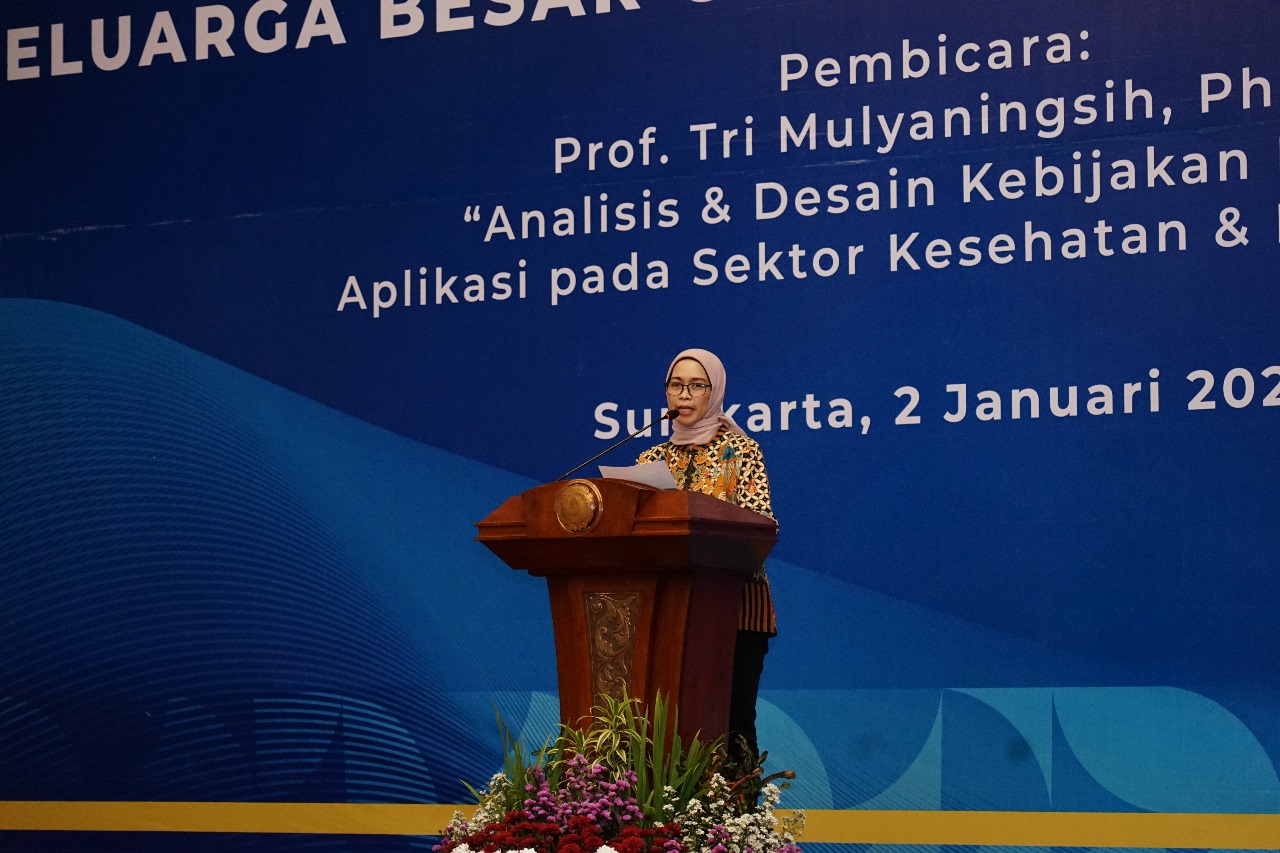 Silaturahmi Awal Tahun 2025 UNS: Prof. Tri Mulyaningsih Bahas Kebijakan Publik di Sektor Kesehatan dan Pendidikan