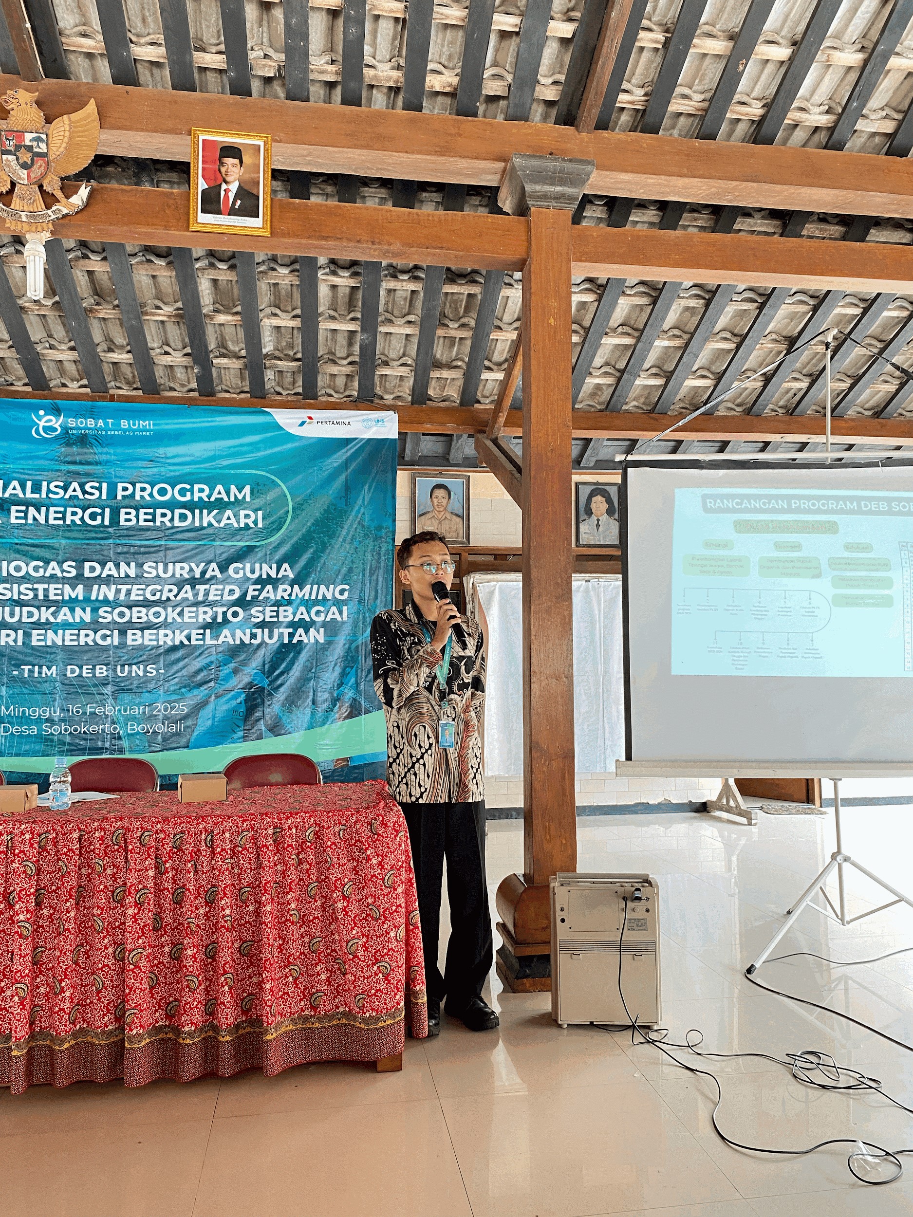Tim DEB UNS Gelar Sosialisasi Program Desa Energi Berdikari di Desa Sobokerto Boyolali