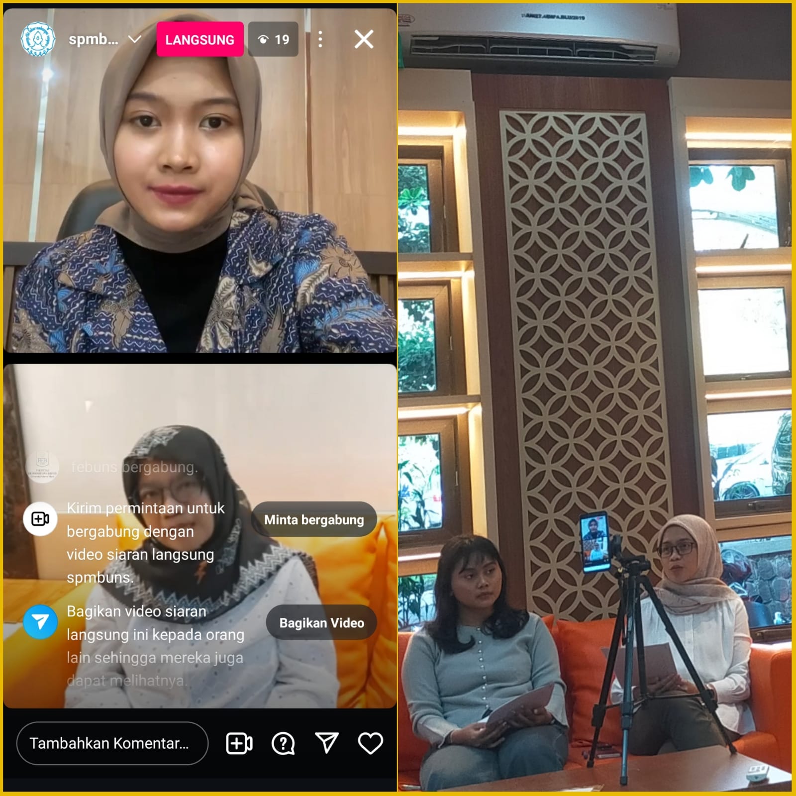 Ngobrol Bareng Seputar Kelas Internasional FEB UNS