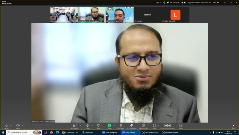 Review Kurikulum, Prodi MAKSI Hadirkan Assoc. Prof. Dr. Ahmad Fahmi Sheikh Hassan dari Universiti Putra Malaysia