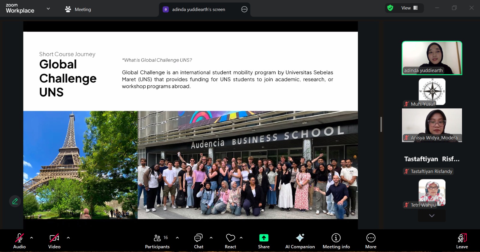 FEB UNS Organizes Sharing Session for UNS Global Challenge 2026