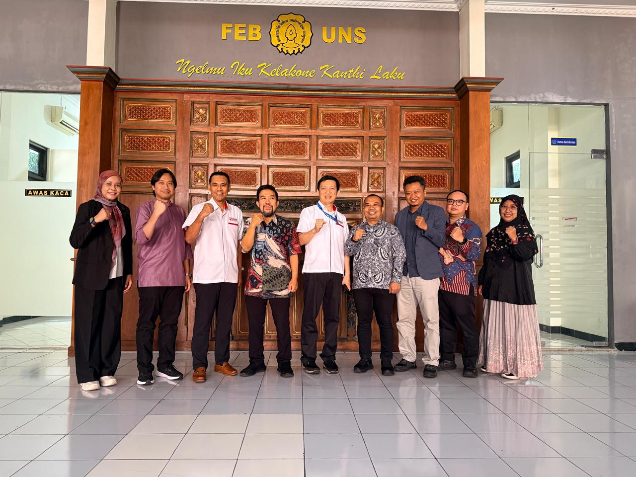 FEB UNS Perluas Jejaring Riset: Hadirkan Akademisi Malaysia